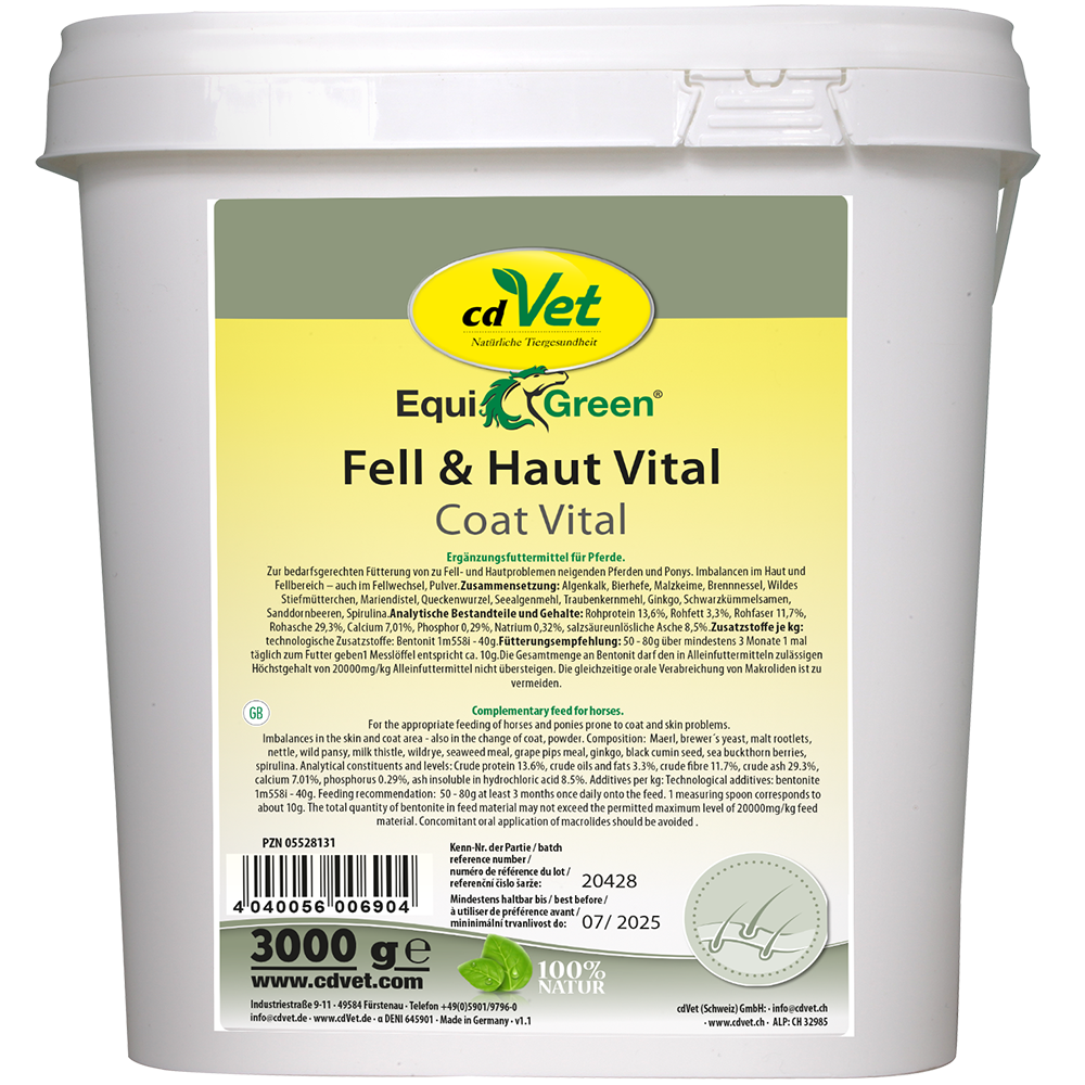 EquiGreen Fell & Haut Vital 3 kg